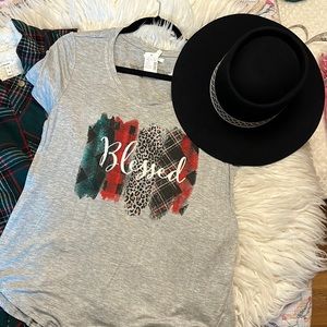 NWT Maurices Blessed T-shirt Sz M